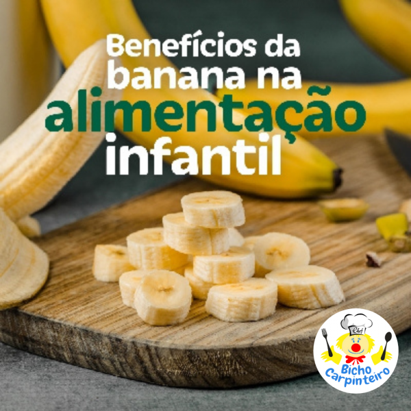 Benefícios da banana na alimentação infantil